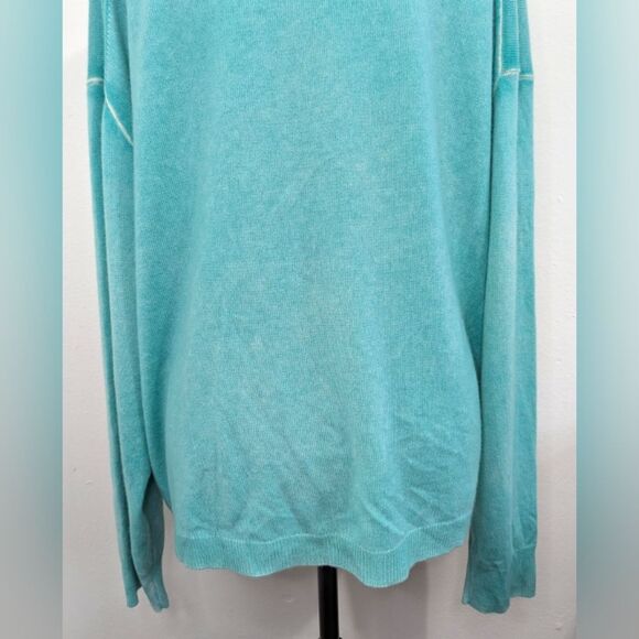 J. Crew Cashmere Preppy Academia Mermaid Fairy Cozy Coastal Capsule Cardigan XXL - Picture 7 of 9